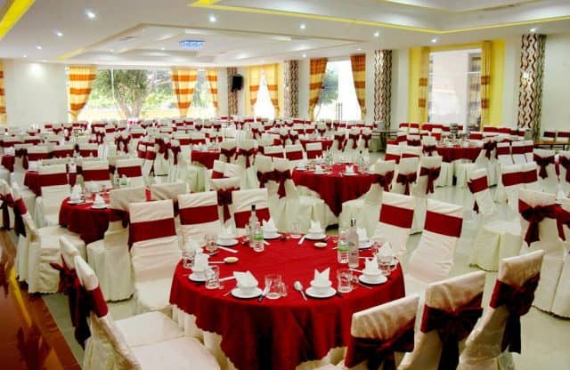 Nơi đây nhận tổ chức hội nghị, tiệc cưới với thiết kế ấn tượng (Ảnh ST)