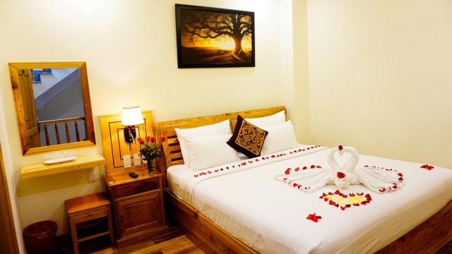Phòng nghỉ tạo không gian thoải mái, trang nhã và tinh tế (Ảnh ST)