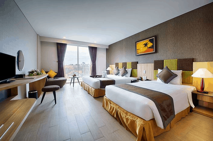 Không gian phòng nghỉ cao cấp tại khách sạn Mường Thanh Holiday Không gian phòng nghỉ cao cấp tại khách sạn Mường Thanh Holiday