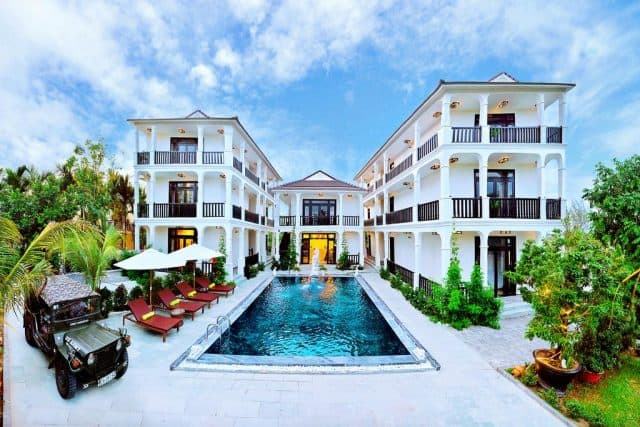 Khung cảnh sang trọng của Osaka Villa Hội An (Ảnh ST)