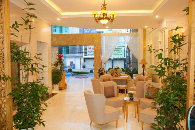 Sảnh khách sạn sang trọng (Ảnh ST)