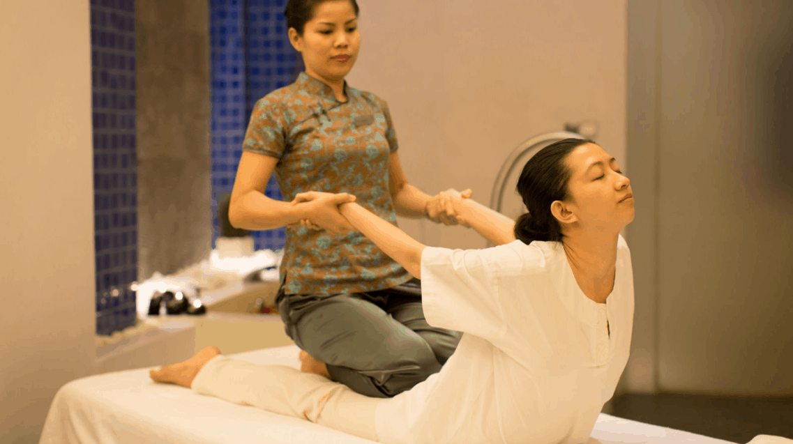 Hình ảnh trị liệu spa tại khách sạn Sheraton Saigon Hình ảnh trị liệu spa tại khách sạn Sheraton Saigon