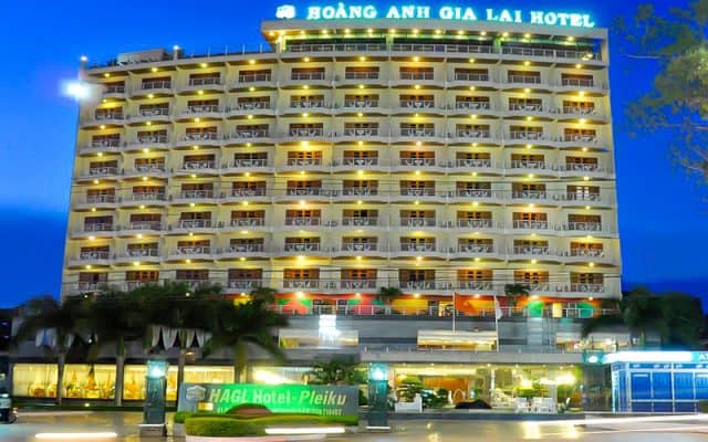 Tọa lạc ngay trung tâm thành phố là khách sạn duy nhất đạt chuẩn 4 sao tại Gia Lai (Ảnh ST)