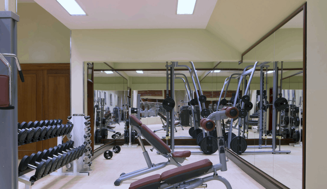 Phòng tập gym được trang bị đầy đủ thiết bị hiện đại Phòng tập gym được trang bị đầy đủ thiết bị hiện đại