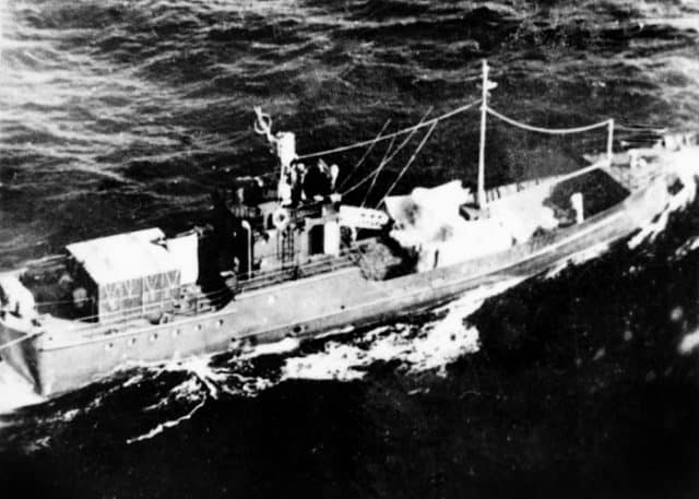 Hình ảnh về con tàu lịch sử được ghi lại trong những năm 1960 (Ảnh ST)
