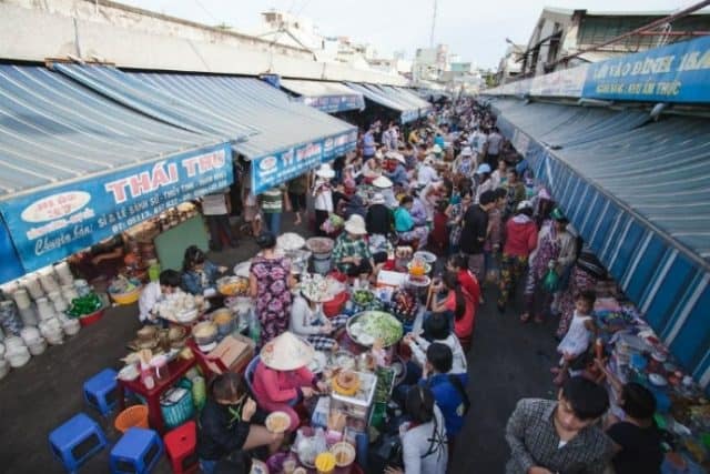 Chợ Cồn nổi tiếng ở Đà Nẵng (Ảnh: ST)