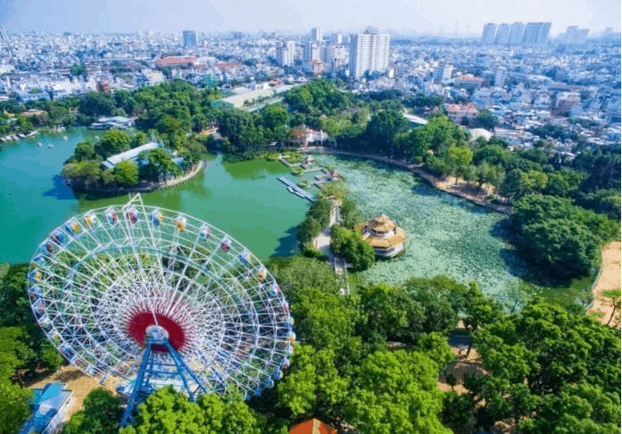 công viên nước đầm sen công viên nước đầm sen