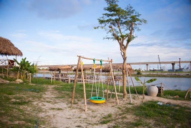 Một "làng quê" thanh bình ngay trong lòng Đà Nẵng. (Ảnh: ST)