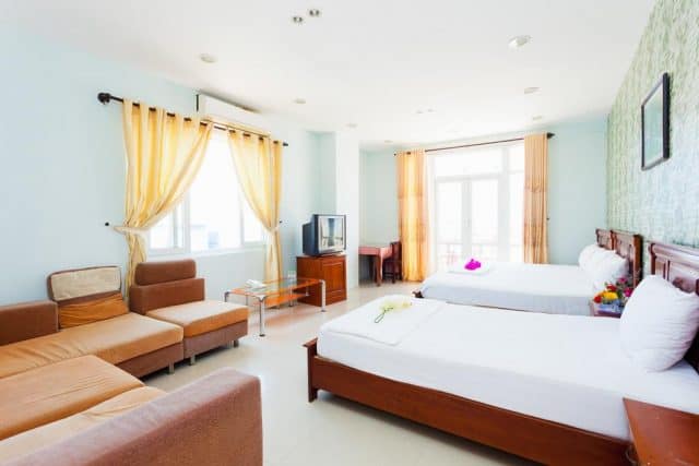 Phòng nghỉ tại khách sạn Sunsea (Ảnh ST)