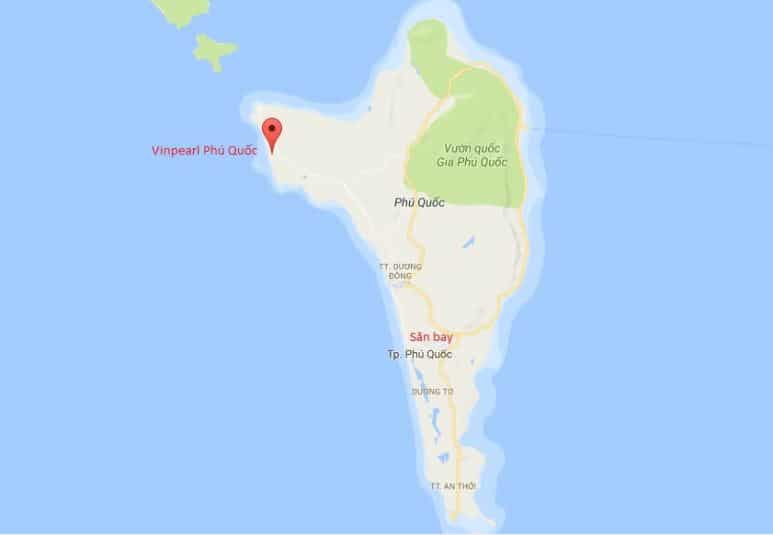 vinpearl phú quốc vị trí vinpearl phú quốc vị trí