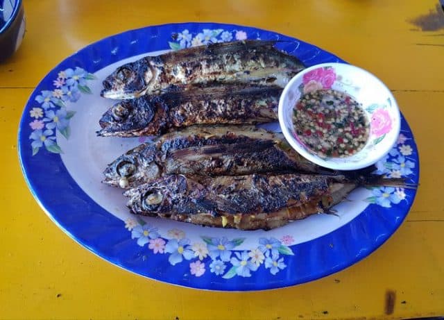 Món cá chuồn nướng đặc biệt thơm ngon (Ảnh ST)