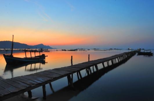 hoàng hôn tại Rạch Vẹm hoàng hôn tại Rạch Vẹm