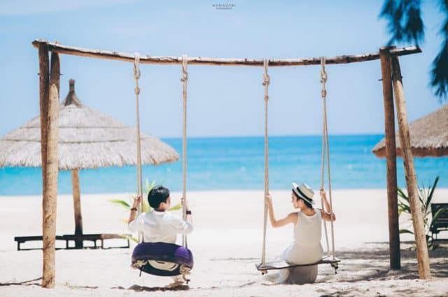 Những bức ảnh lãng mạn được chụp tại bãi biển (Ảnh ST)