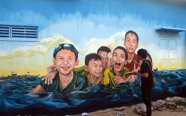 Làng bích họa Tam Hải (Ảnh ST)
