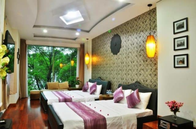 Căn phòng thiết kế đơn giản nhưng sang trọng (Ảnh ST)