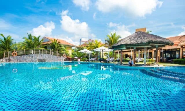 Hồ bơi chung của Famiana Resort & Spa (Ảnh ST)