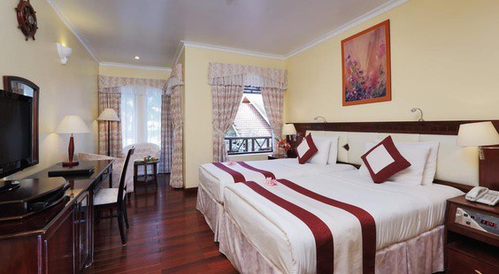 Phòng ngủ của khách sạn (Ảnh ST)