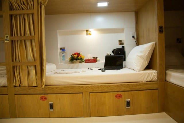 Vintage Hostel có giường đơn để bạn qua đêm (Ảnh ST)