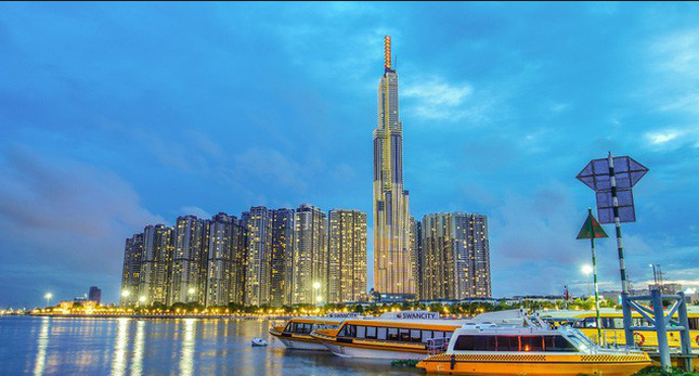 Đơn vị lắp đặt hệ thống đèn led khổng lồ cho Landmark 81 cũng là một công ty Việt (ảnh ST)