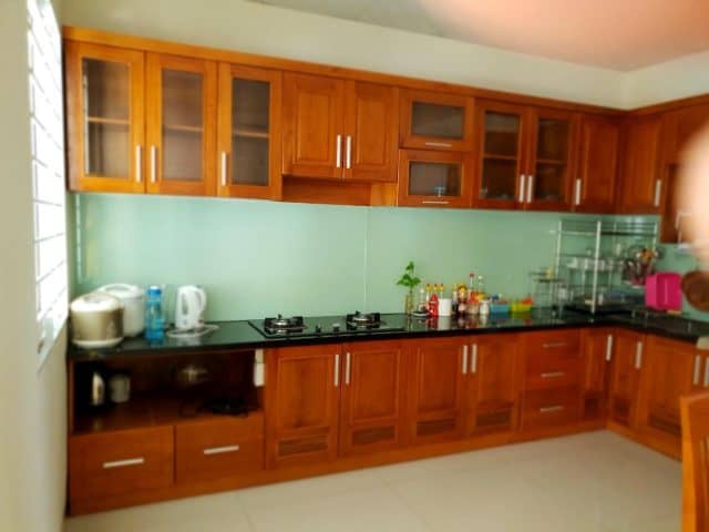 Phòng bếp của homestay (ảnh ST)