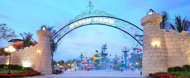 Công viên nước của Vinpreal Land Phú Quốc(ảnh ST)