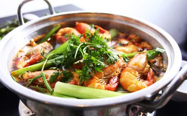 lẩu tôm 5 ri