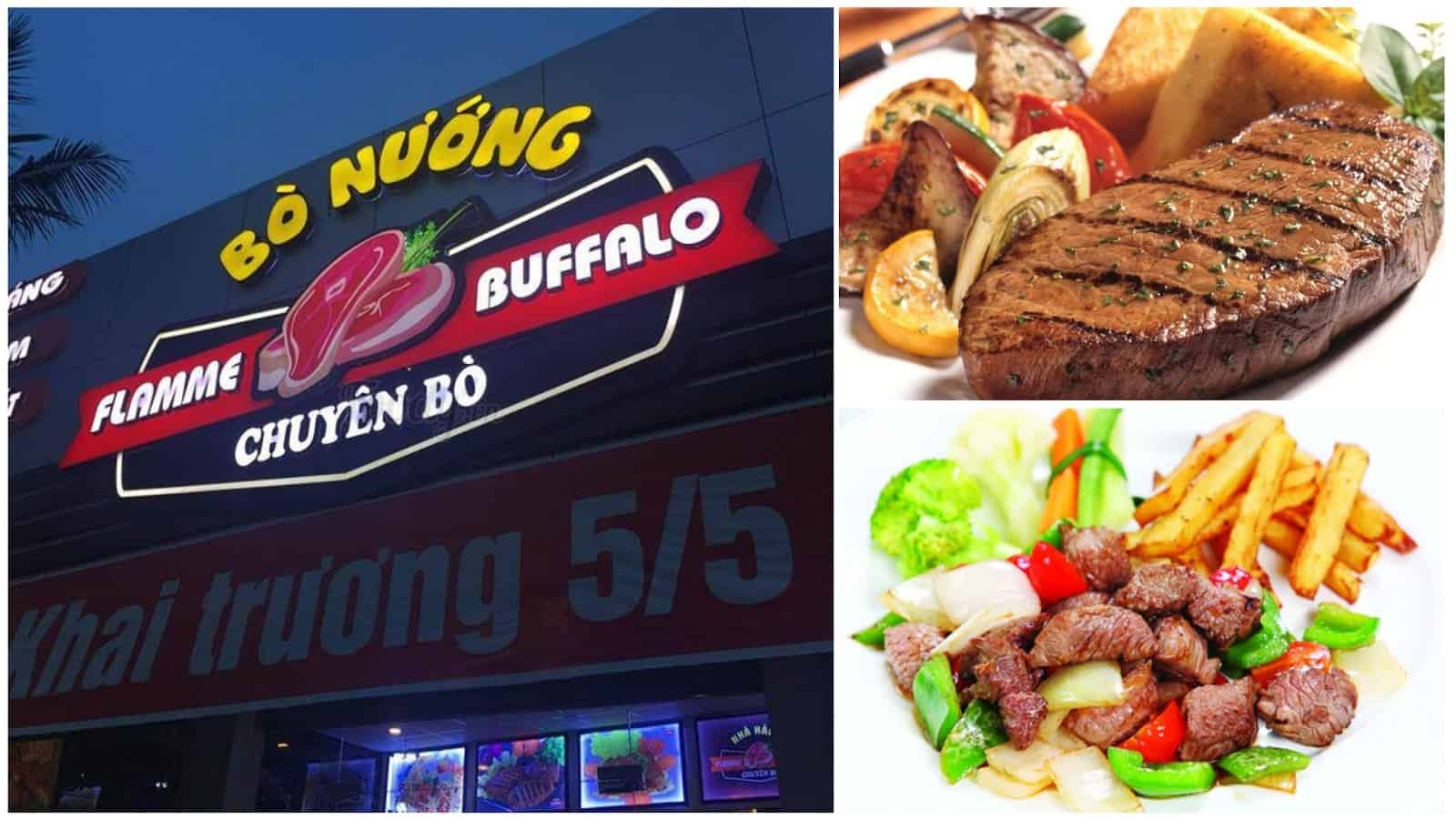 Nhà hàng bò nướng Flamme Buffalo