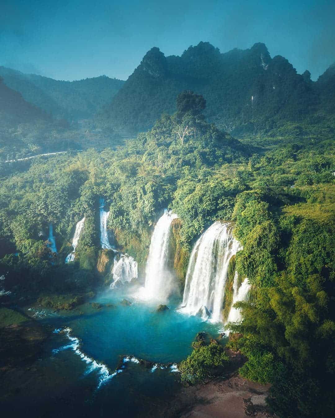 thác bản dốc