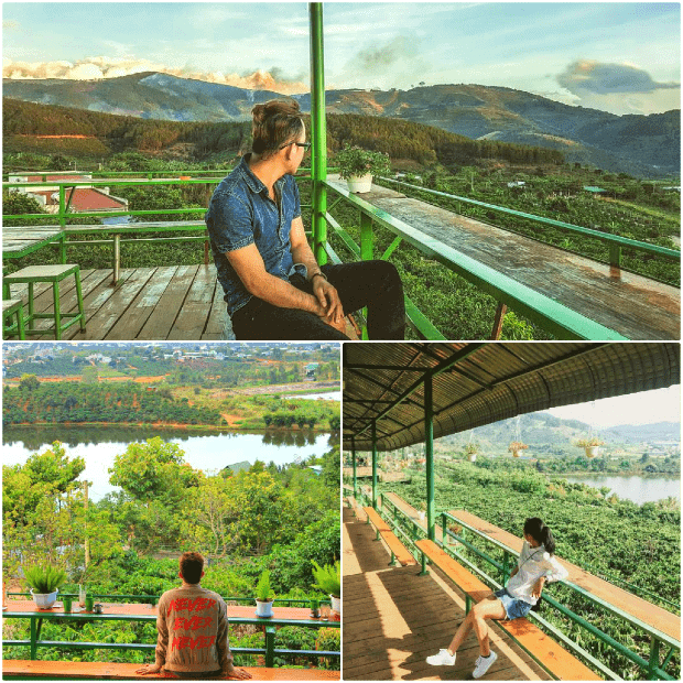 Mê Linh Coffee Garden - Quán cà phê lý tưởng để bạn có thể ngắm cảnh cao nguyên Đà Lạt. 