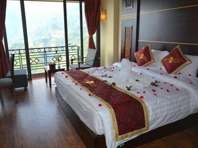 Sapa Vista Hotel với view cửa sổ cực kỳ ấn tượng