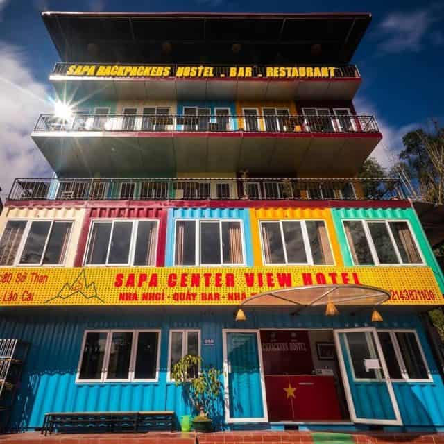Sapa Centre View kiến trúc lấy cảm hứng từ những container sắc màu