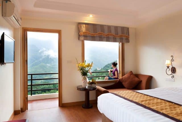 Sapa Eden Mountain View Hotel thật tuyệt vời để ngắm cảnh