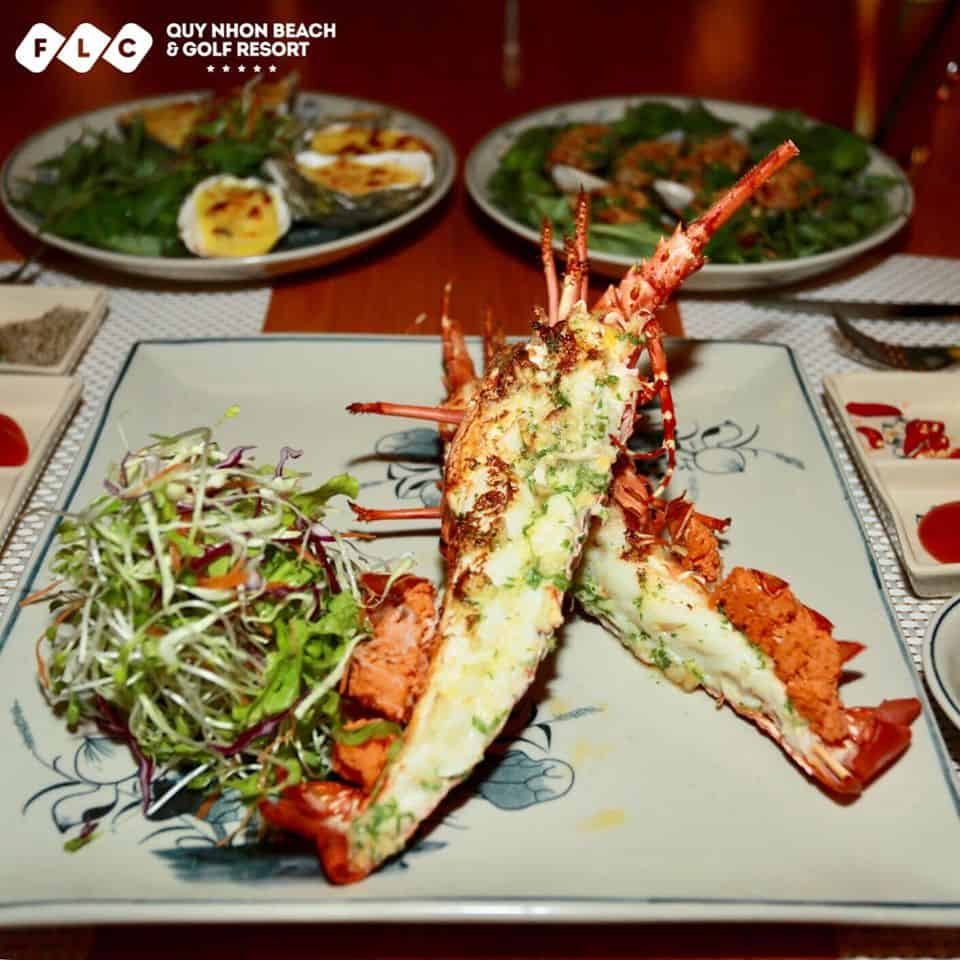 Những món ăn hấp dẫn. Ảnh: FLC Quy Nhơn