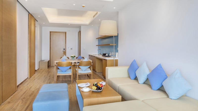 Kiến trúc hài hoà trang nhã trong mỗi căn phòng. Ảnh St