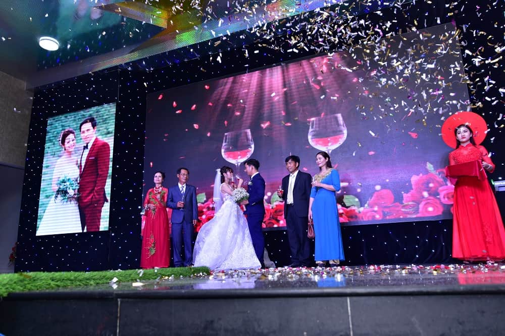 Nhà hàng của khách sạn Công Đoàn là địa điểm tổ chức tiệc cưới vô cùng lý tưởng. Ảnh: Công Đoàn Phú Yên